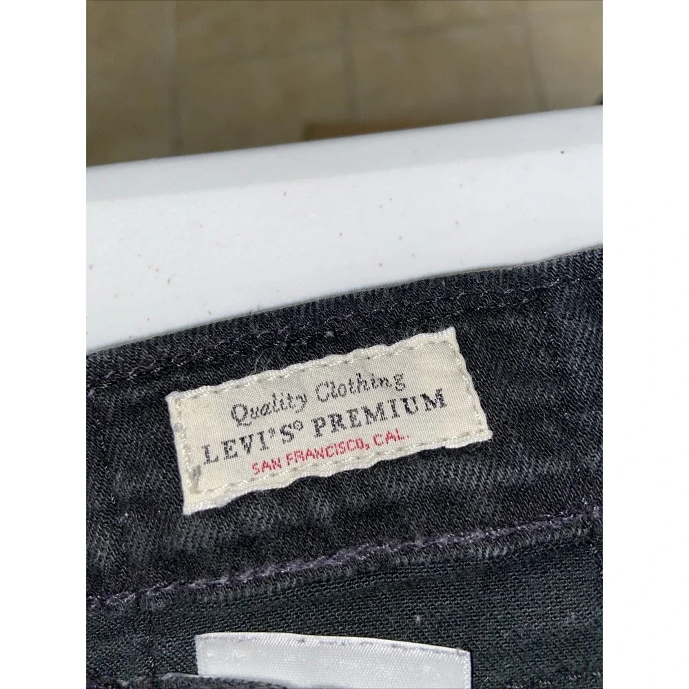 Levi's Mens Jeans 502 Premium 30x30 Black